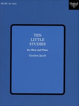 Ten Little Studies for Oboe and Piano cover